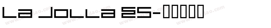 La Jolla ES字体转换